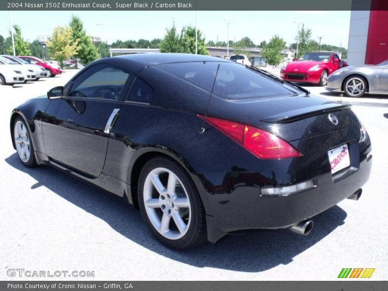 Super Black / Carbon Black 2004 Nissan 350Z Enthusiast Coupe