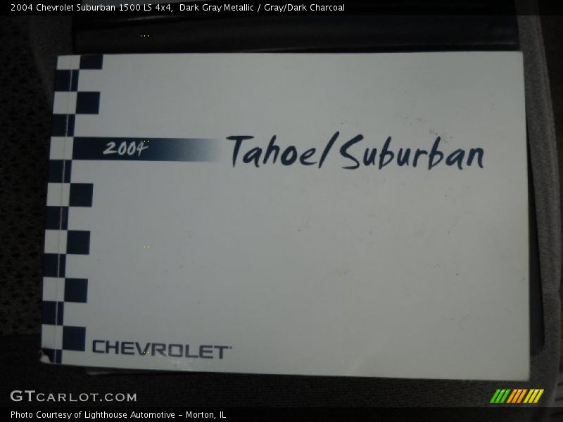 Dark Gray Metallic / Gray/Dark Charcoal 2004 Chevrolet Suburban 1500 LS 4x4