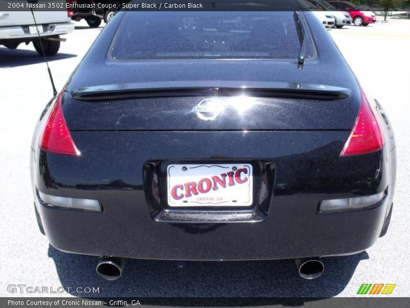 Super Black / Carbon Black 2004 Nissan 350Z Enthusiast Coupe