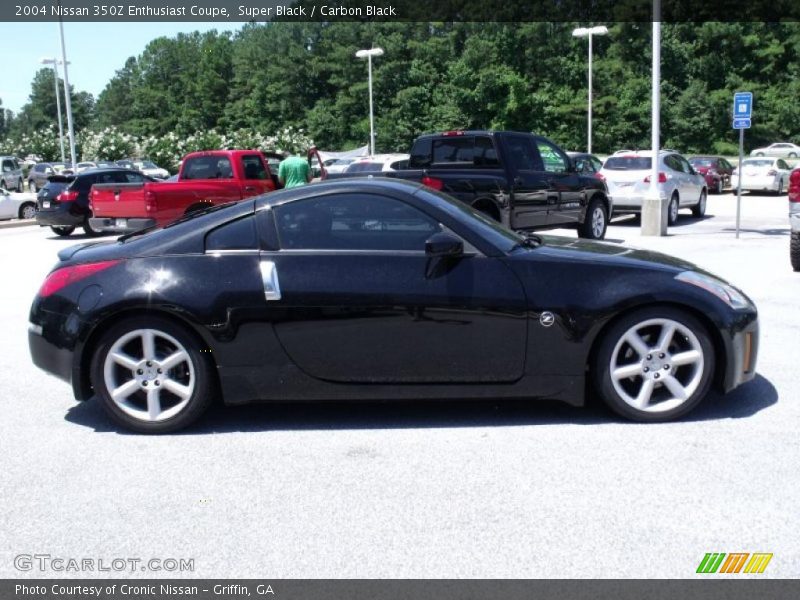 Super Black / Carbon Black 2004 Nissan 350Z Enthusiast Coupe