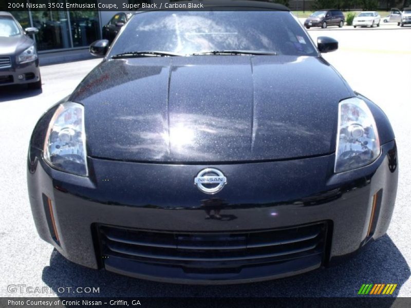 Super Black / Carbon Black 2004 Nissan 350Z Enthusiast Coupe