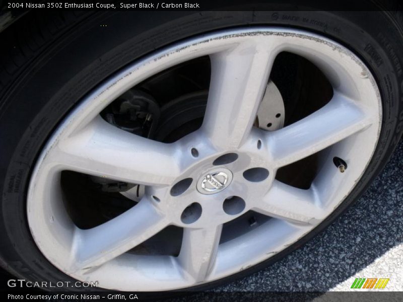 Super Black / Carbon Black 2004 Nissan 350Z Enthusiast Coupe