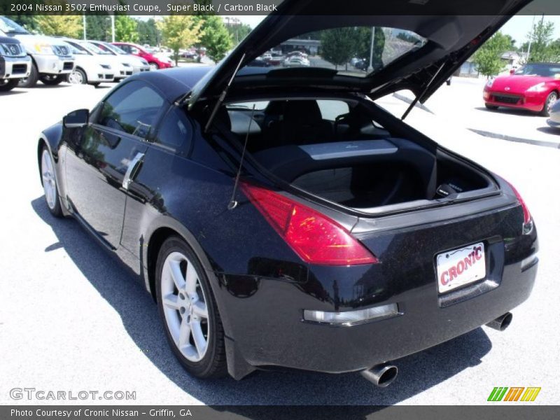 Super Black / Carbon Black 2004 Nissan 350Z Enthusiast Coupe
