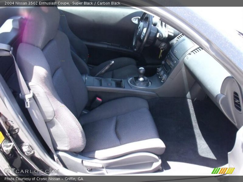 Super Black / Carbon Black 2004 Nissan 350Z Enthusiast Coupe