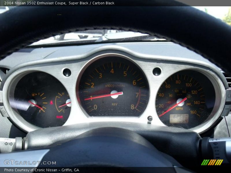 Super Black / Carbon Black 2004 Nissan 350Z Enthusiast Coupe