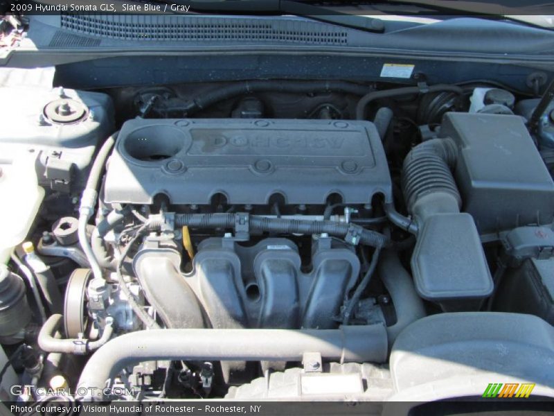 Slate Blue / Gray 2009 Hyundai Sonata GLS