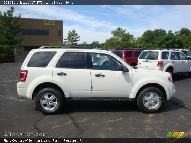 White Suede / Stone 2010 Ford Escape XLT 4WD