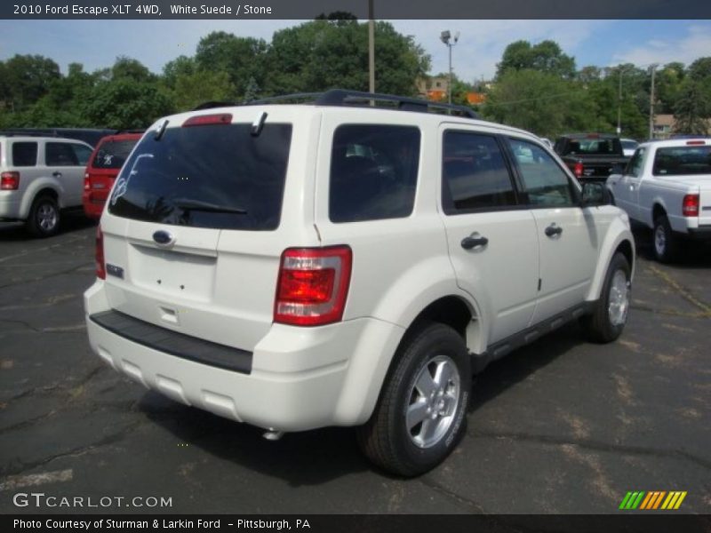 White Suede / Stone 2010 Ford Escape XLT 4WD