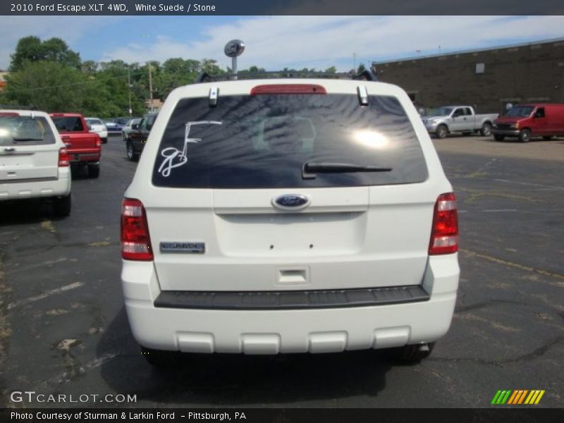 White Suede / Stone 2010 Ford Escape XLT 4WD