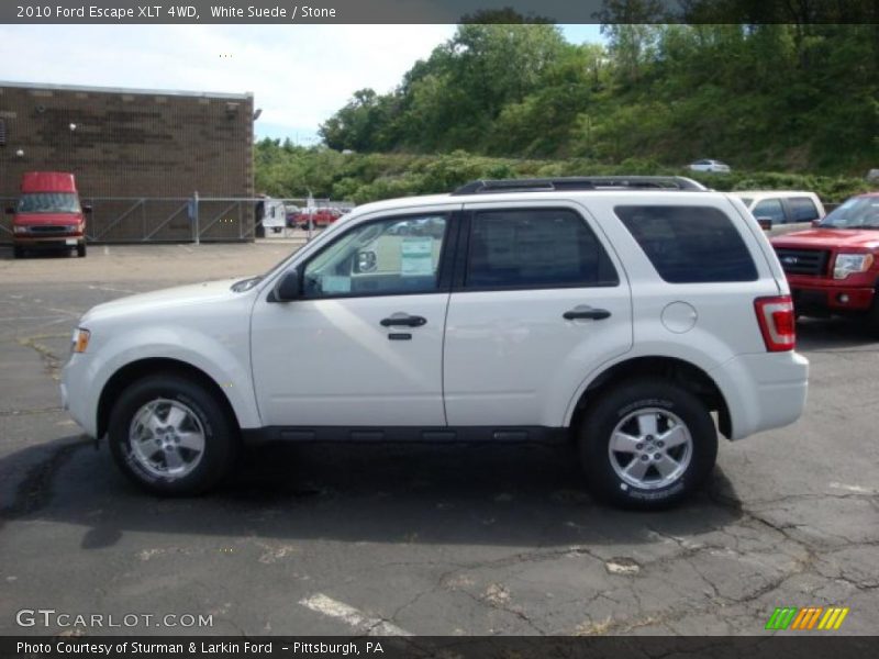 White Suede / Stone 2010 Ford Escape XLT 4WD
