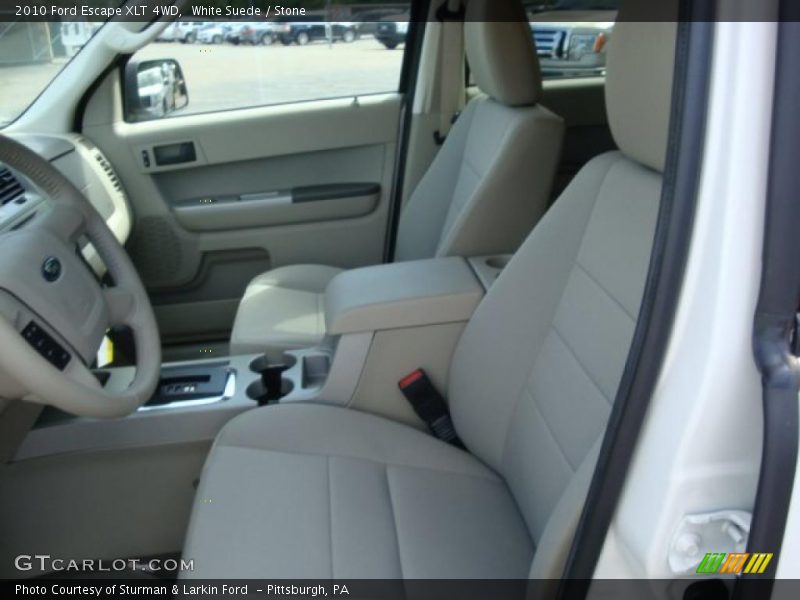 White Suede / Stone 2010 Ford Escape XLT 4WD