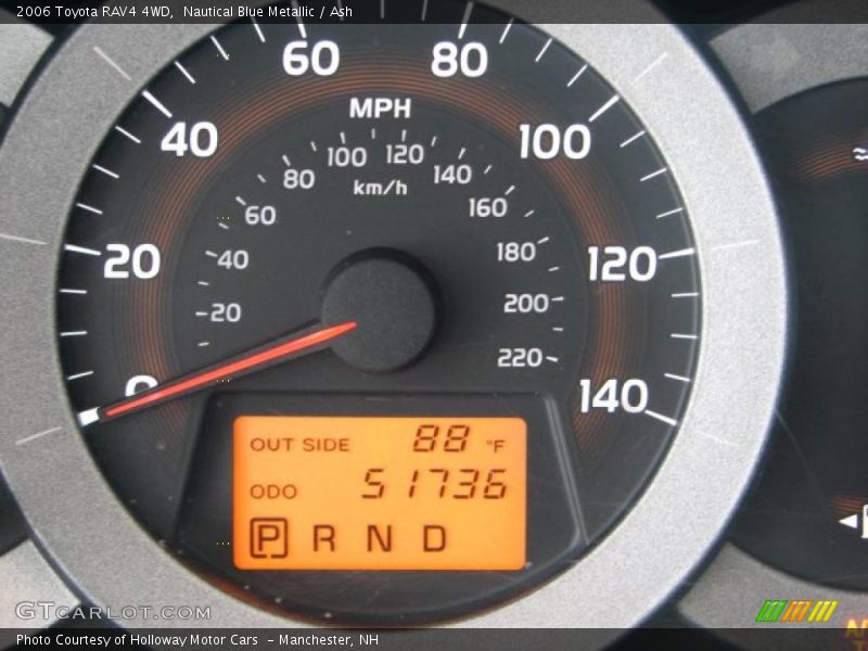 Nautical Blue Metallic / Ash 2006 Toyota RAV4 4WD