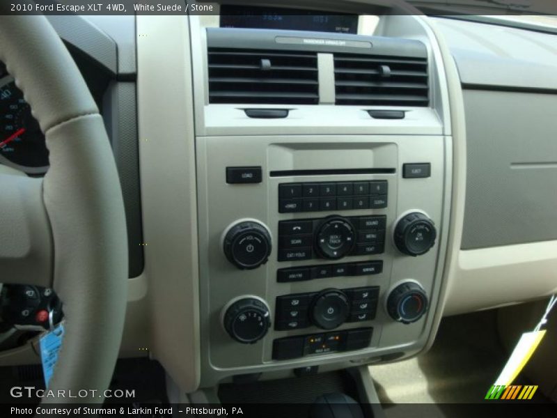 White Suede / Stone 2010 Ford Escape XLT 4WD
