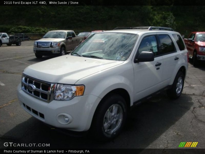 White Suede / Stone 2010 Ford Escape XLT 4WD