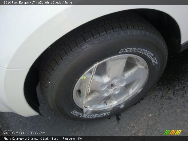 White Suede / Stone 2010 Ford Escape XLT 4WD