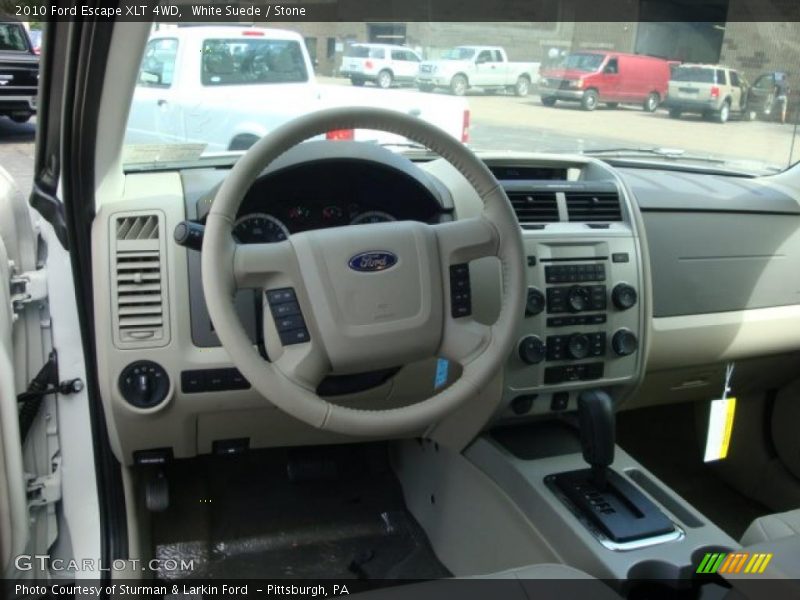 White Suede / Stone 2010 Ford Escape XLT 4WD