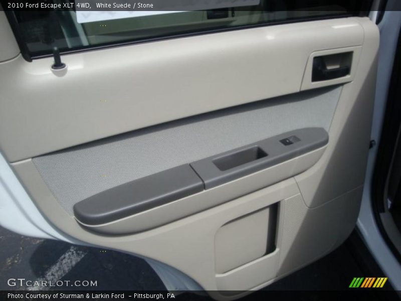 White Suede / Stone 2010 Ford Escape XLT 4WD