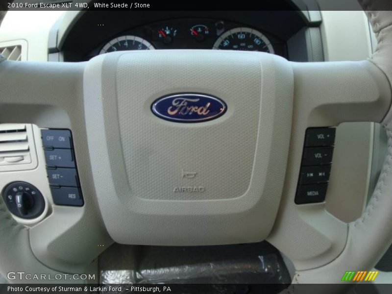 White Suede / Stone 2010 Ford Escape XLT 4WD