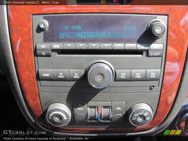 White / Gray 2006 Chevrolet Impala LT