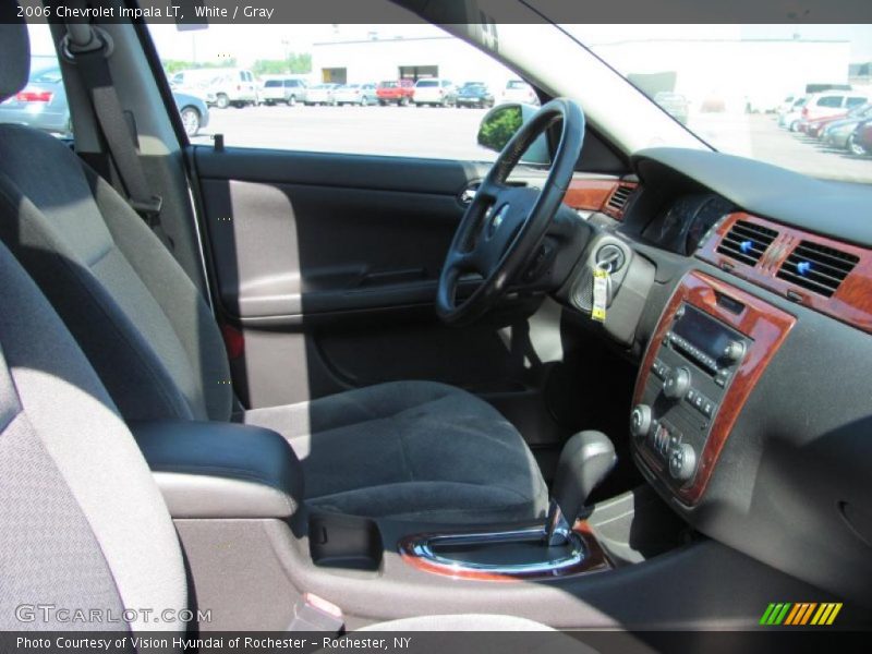 White / Gray 2006 Chevrolet Impala LT