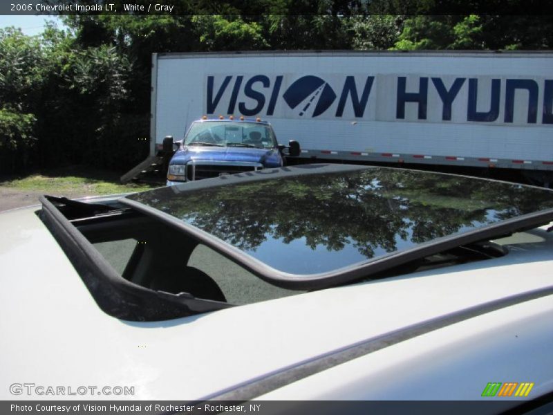 White / Gray 2006 Chevrolet Impala LT
