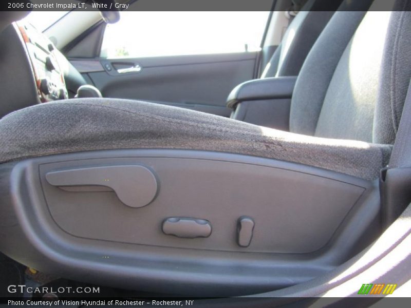 White / Gray 2006 Chevrolet Impala LT