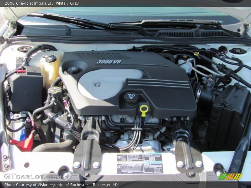 White / Gray 2006 Chevrolet Impala LT