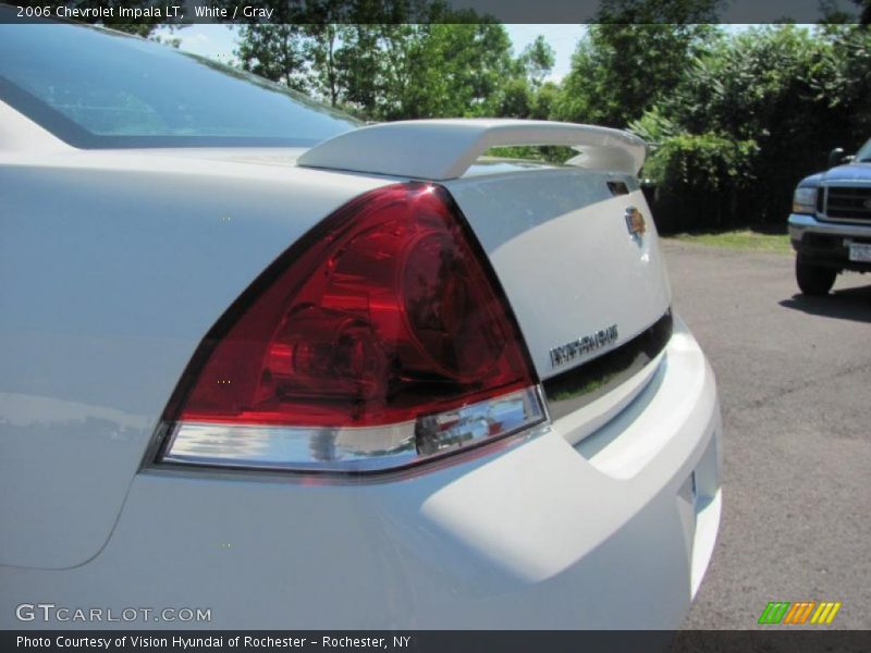 White / Gray 2006 Chevrolet Impala LT