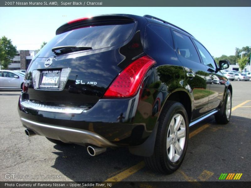 Super Black / Charcoal 2007 Nissan Murano SL AWD
