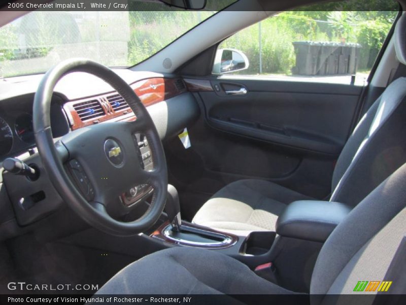 White / Gray 2006 Chevrolet Impala LT