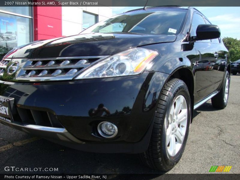 Super Black / Charcoal 2007 Nissan Murano SL AWD