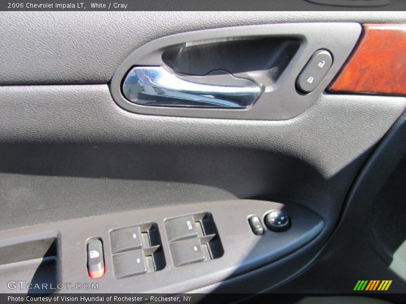 White / Gray 2006 Chevrolet Impala LT
