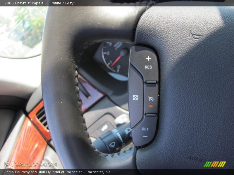 White / Gray 2006 Chevrolet Impala LT