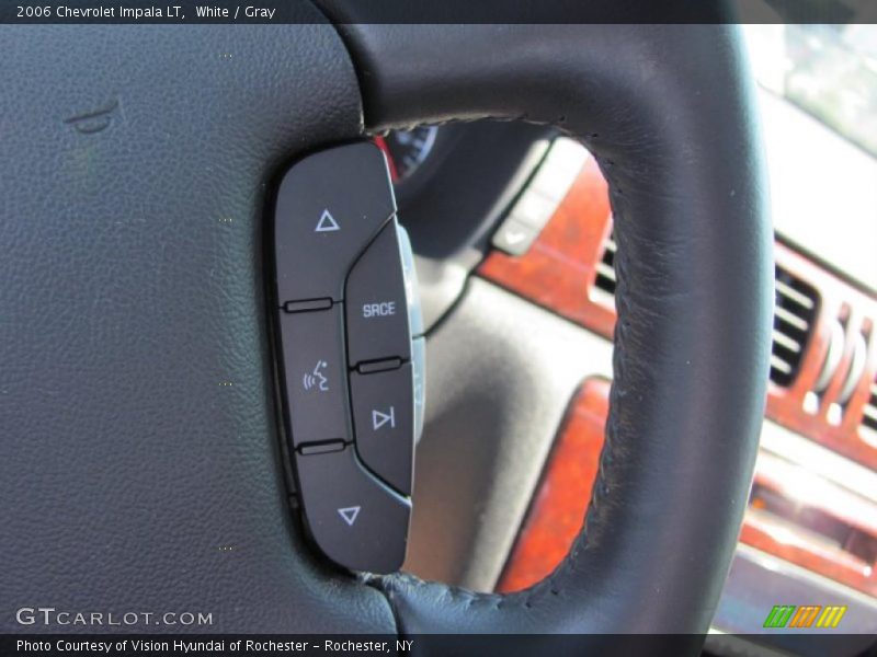 White / Gray 2006 Chevrolet Impala LT