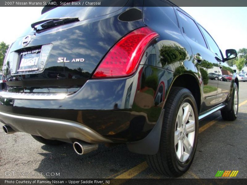 Super Black / Charcoal 2007 Nissan Murano SL AWD