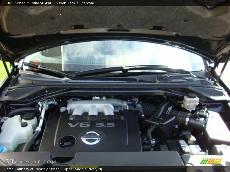 Super Black / Charcoal 2007 Nissan Murano SL AWD