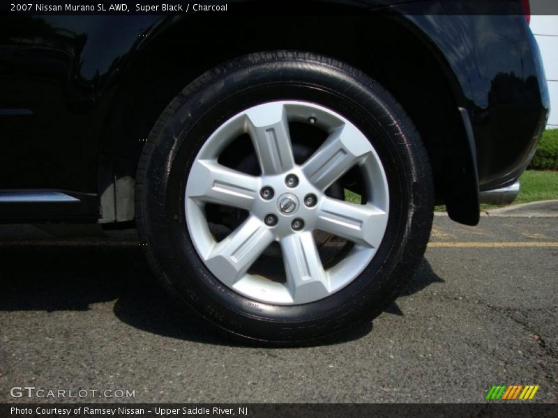 Super Black / Charcoal 2007 Nissan Murano SL AWD
