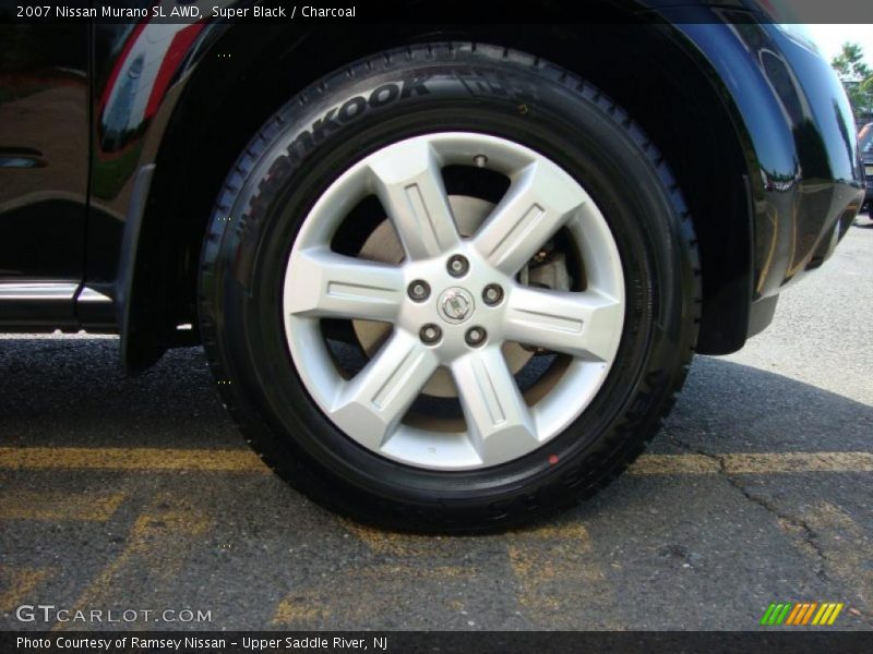 Super Black / Charcoal 2007 Nissan Murano SL AWD