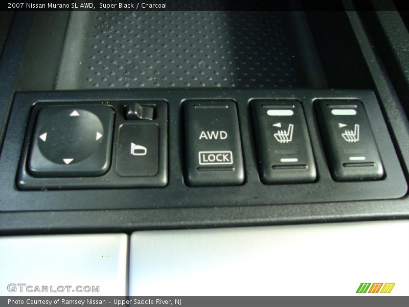 Super Black / Charcoal 2007 Nissan Murano SL AWD