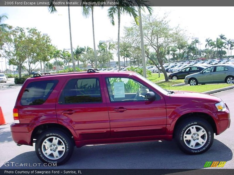 Redfire Metallic / Medium/Dark Pebble 2006 Ford Escape Limited