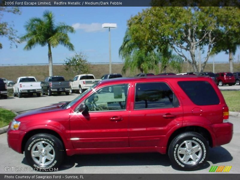 Redfire Metallic / Medium/Dark Pebble 2006 Ford Escape Limited