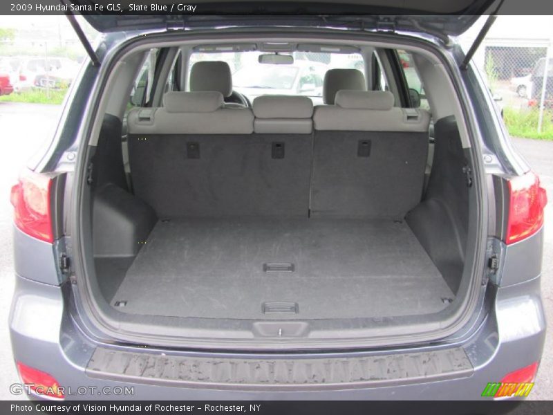 Slate Blue / Gray 2009 Hyundai Santa Fe GLS