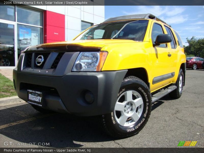 Solar Yellow / Steel/Graphite 2006 Nissan Xterra S 4x4