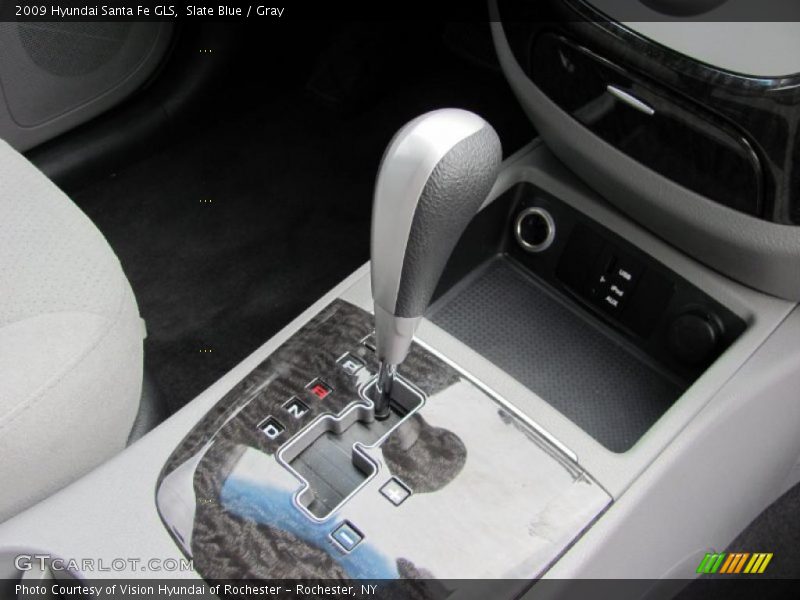 Slate Blue / Gray 2009 Hyundai Santa Fe GLS