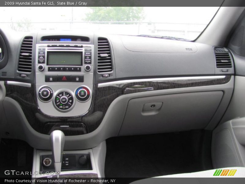 Slate Blue / Gray 2009 Hyundai Santa Fe GLS