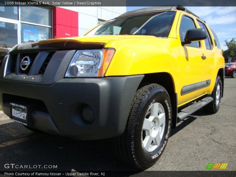 Solar Yellow / Steel/Graphite 2006 Nissan Xterra S 4x4