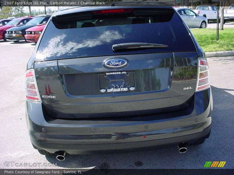 Carbon Metallic / Charcoal Black 2007 Ford Edge SEL Plus