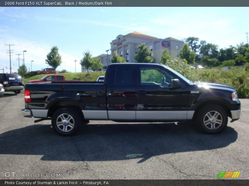 Black / Medium/Dark Flint 2006 Ford F150 XLT SuperCab
