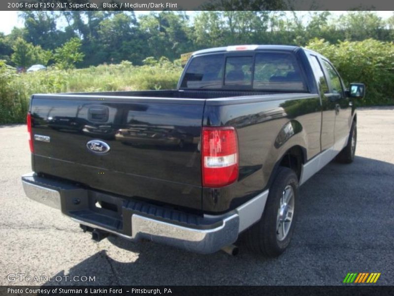 Black / Medium/Dark Flint 2006 Ford F150 XLT SuperCab