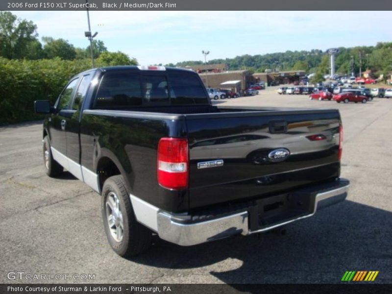 Black / Medium/Dark Flint 2006 Ford F150 XLT SuperCab